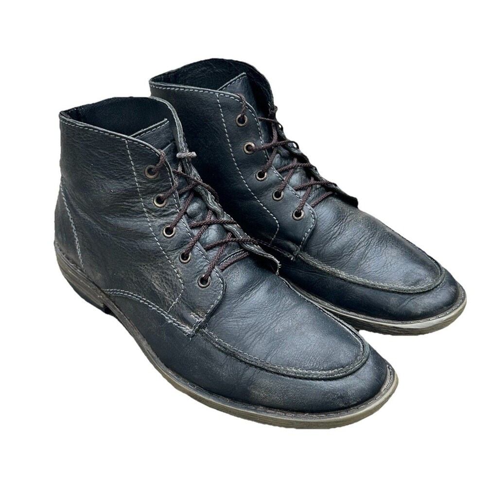 Bed Stu Curtis II Distressed Leather Chukka Boots Mens US 12 EU 45 Lace up